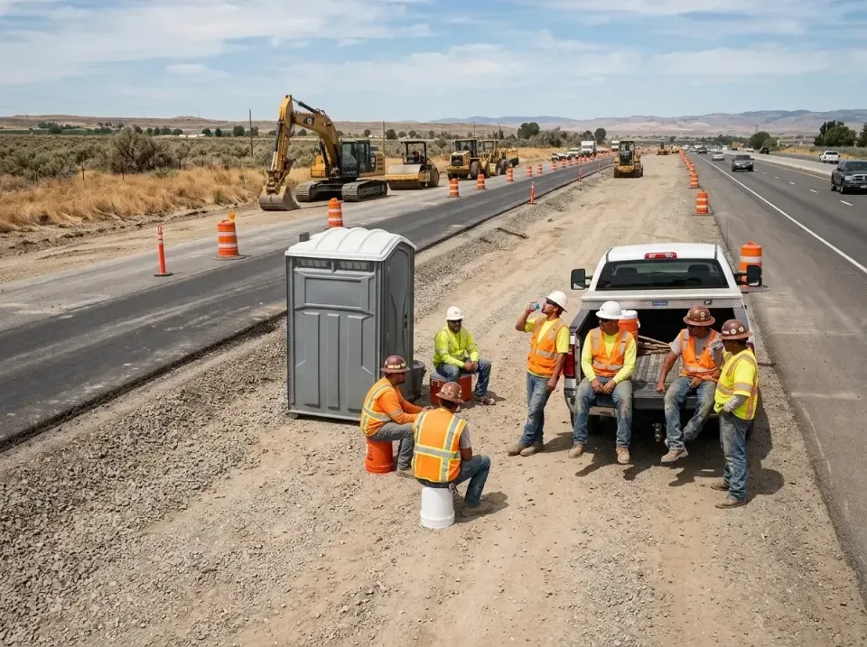 highway-road-construction-crew-007 — frequently asked questions, Porta Potty and Restroom Rentals in Ruleville, MS